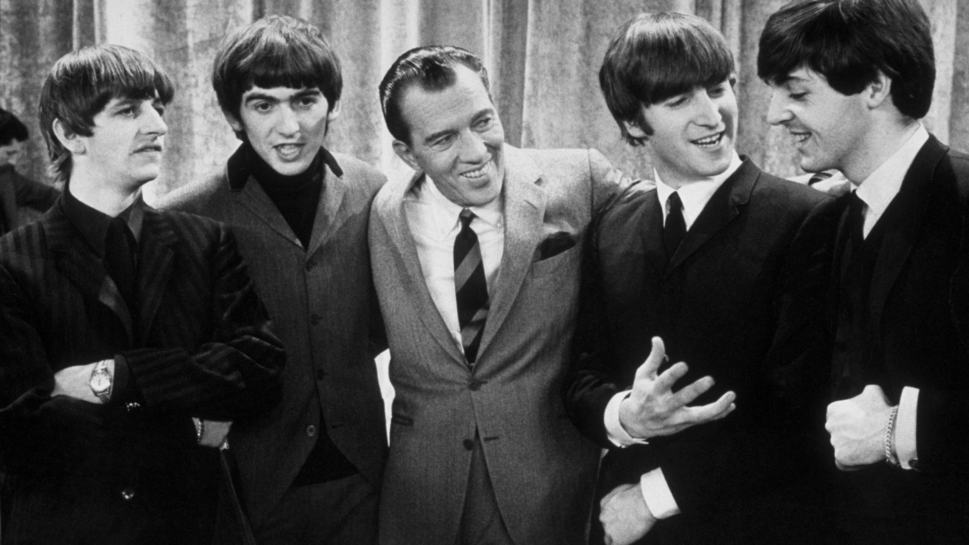 The 4 Complete Ed Sullivan Shows Starring The Beatles Background