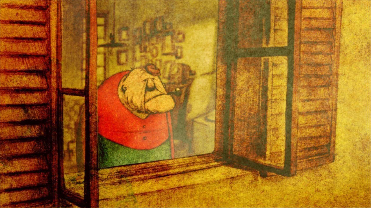 La Maison en Petits Cubes Background