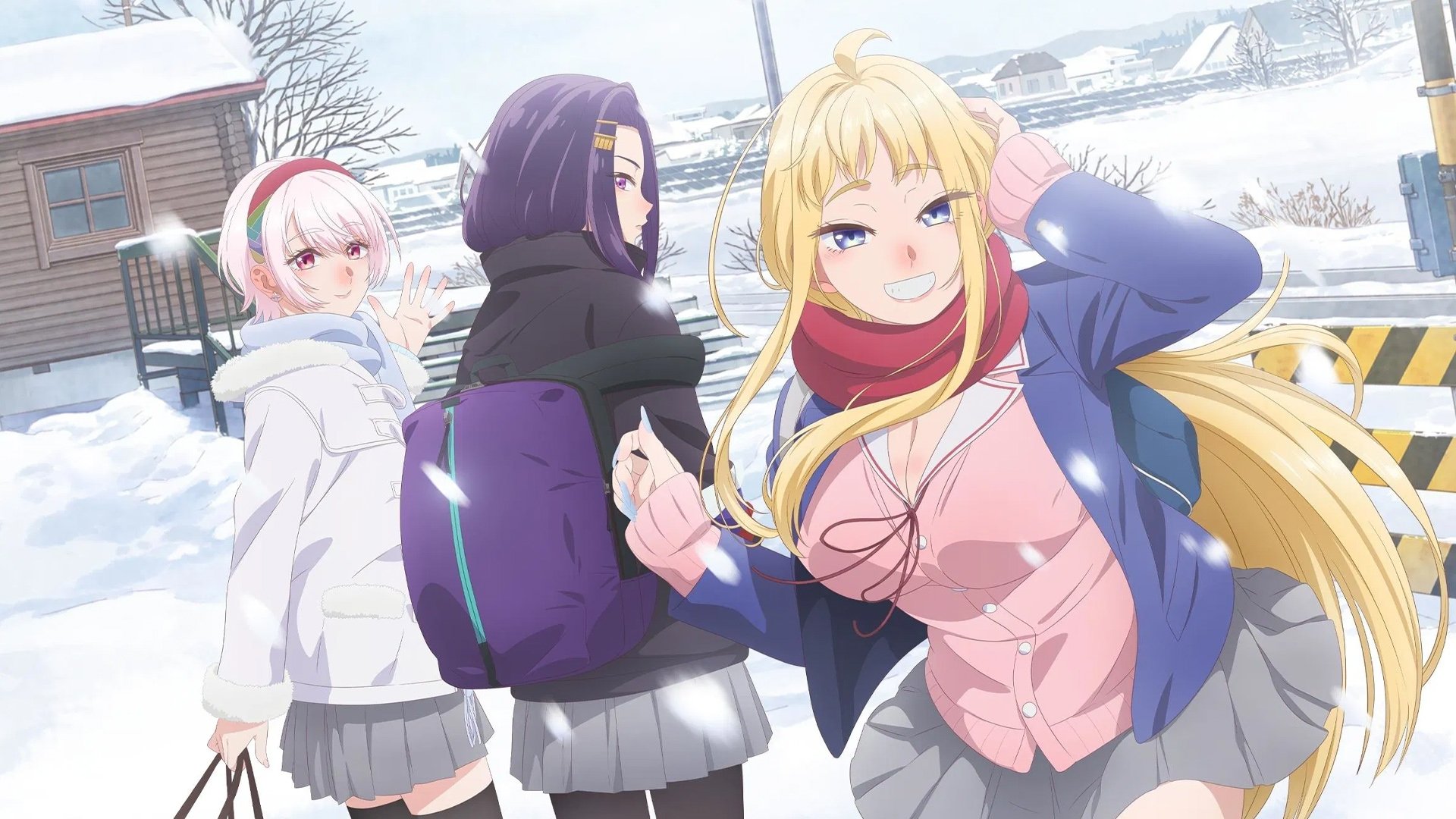 Hokkaido Gals Are Super Adorable! Background