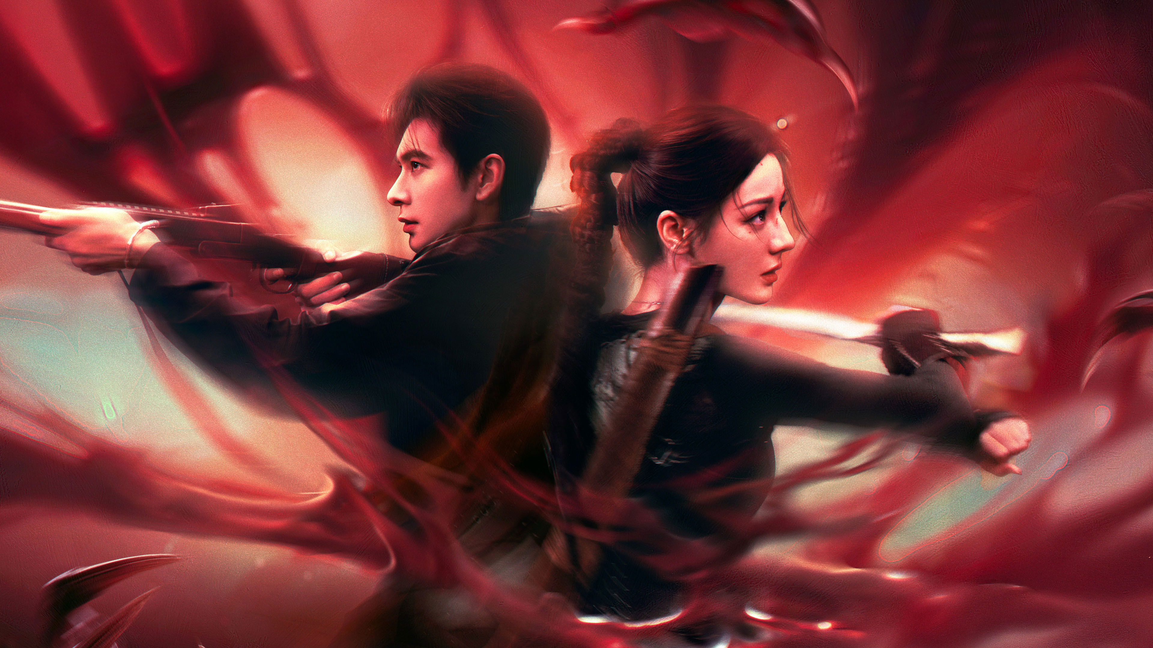 Love on the Turquoise Land Background