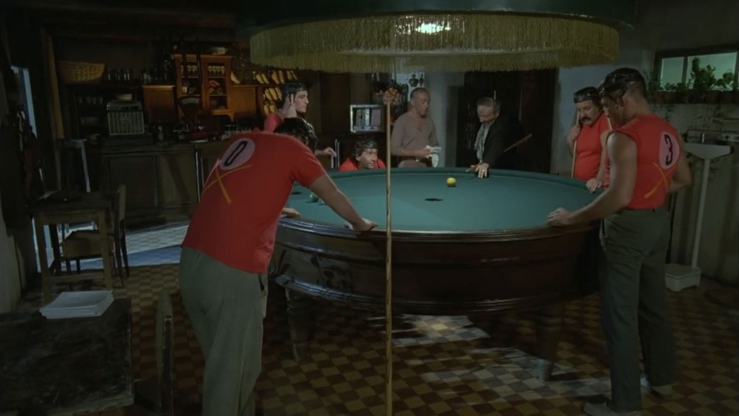 The Story of One Billiard-Room Background