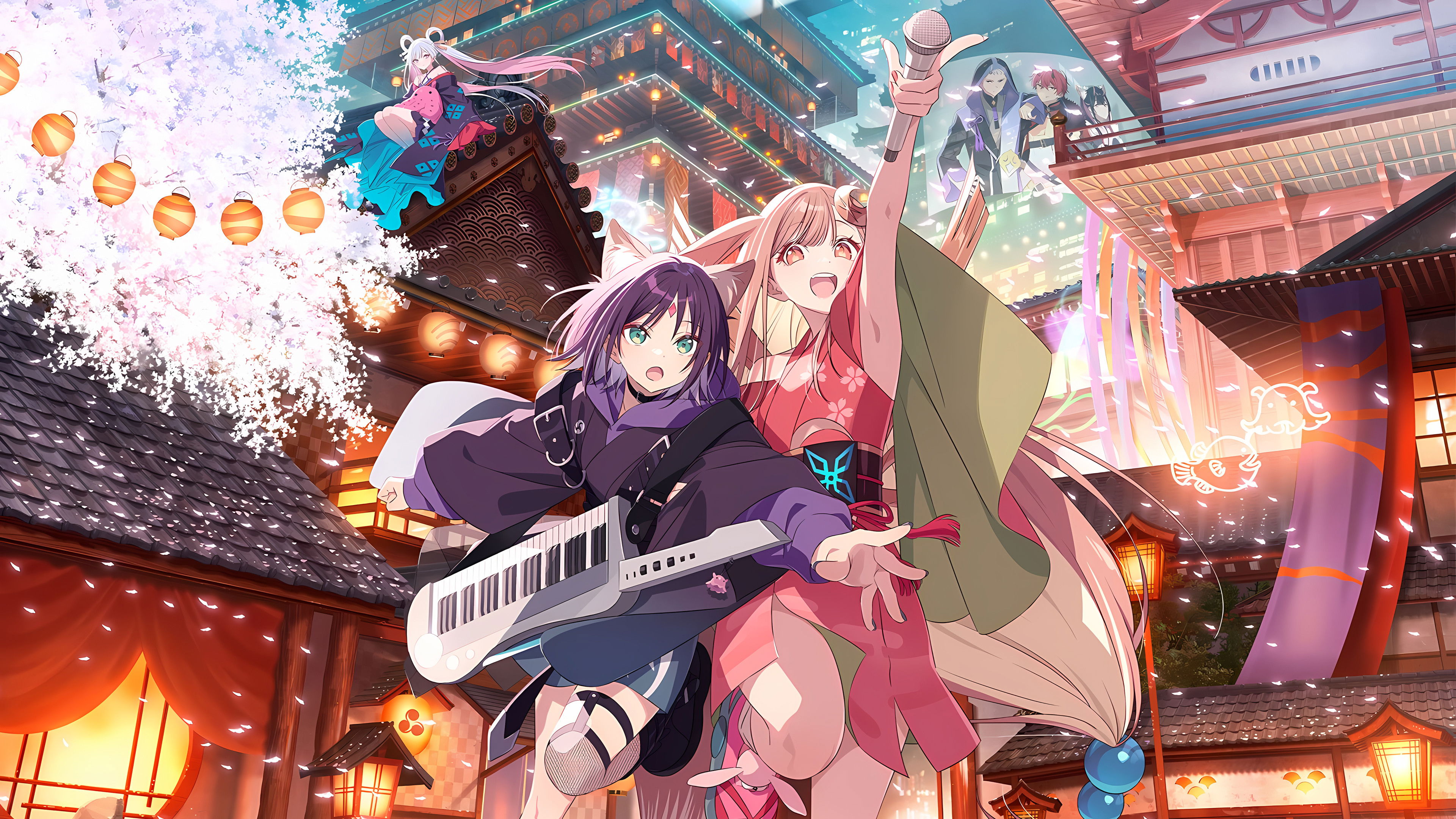 Cosmic Princess Kaguya! Background