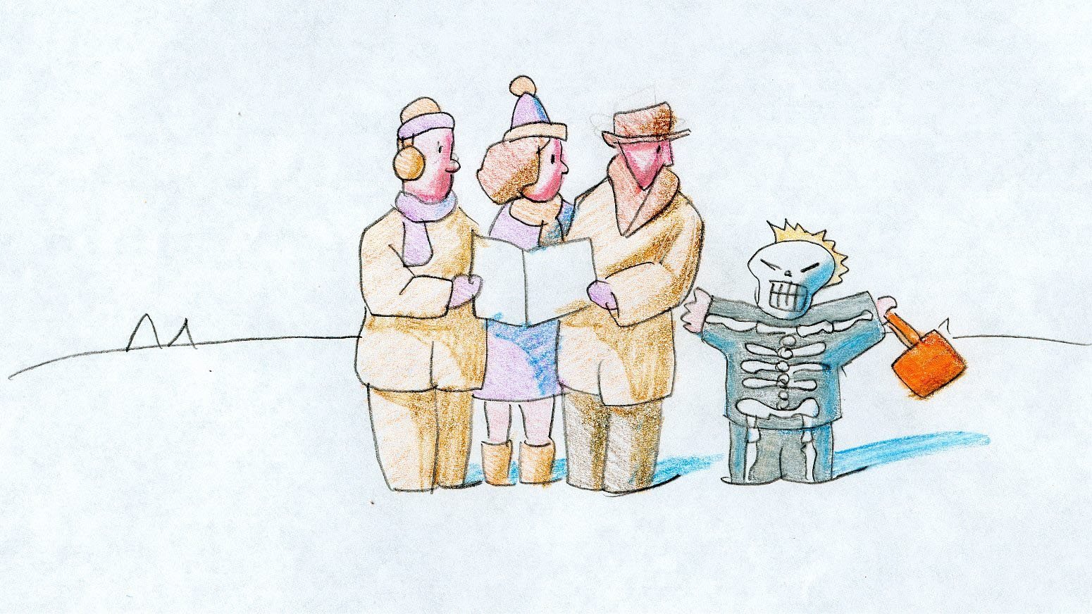 12 Tiny Christmas Tales Background