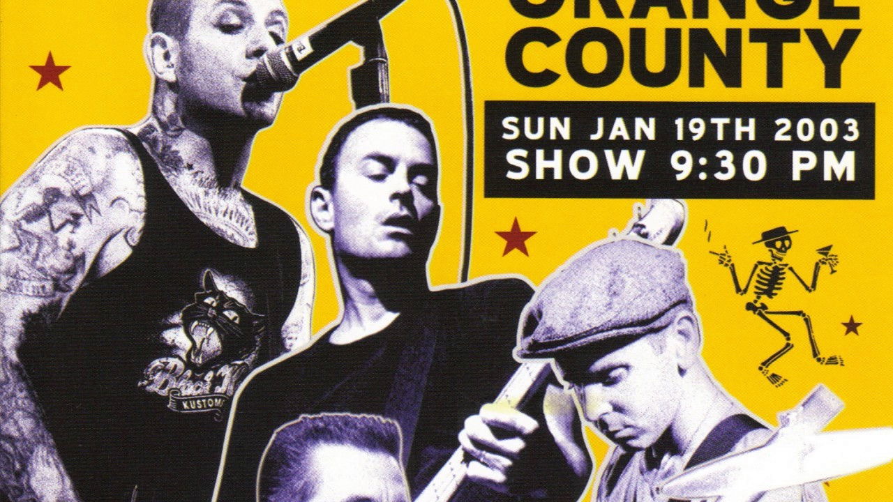 Social Distortion: Live in Orange County Background