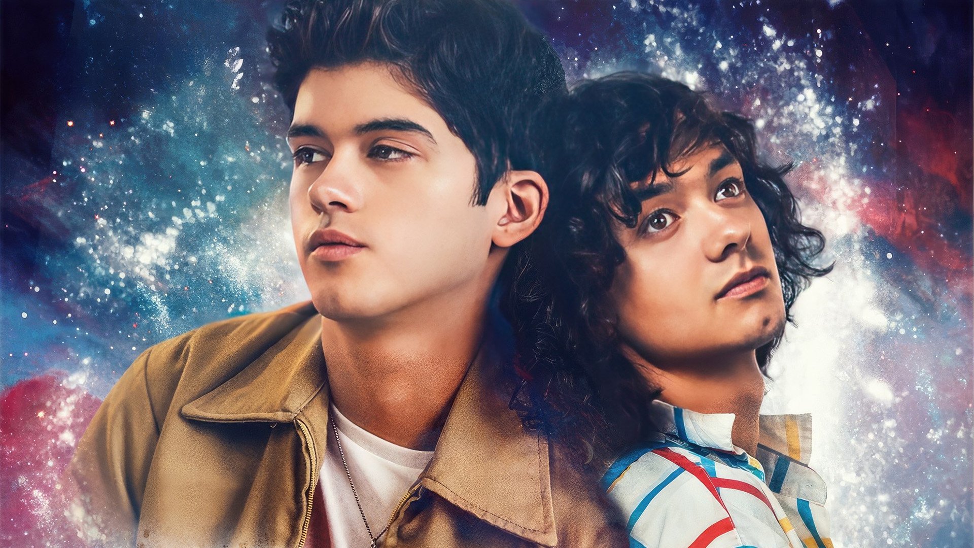 Aristotle and Dante Discover the Secrets of the Universe Background