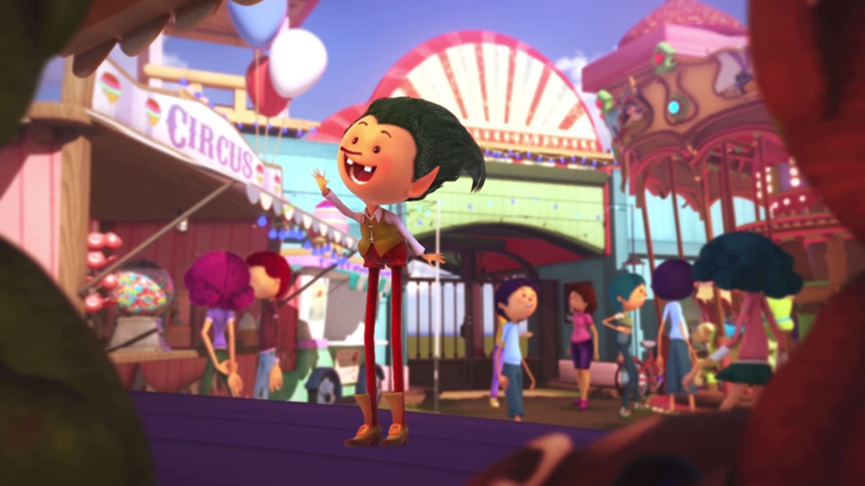 Elf on the Run Background