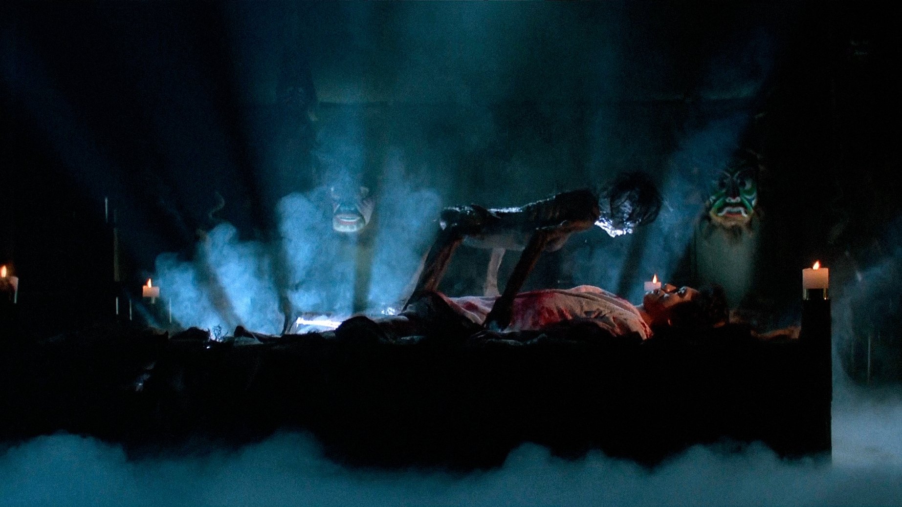 Seeding of a Ghost Background