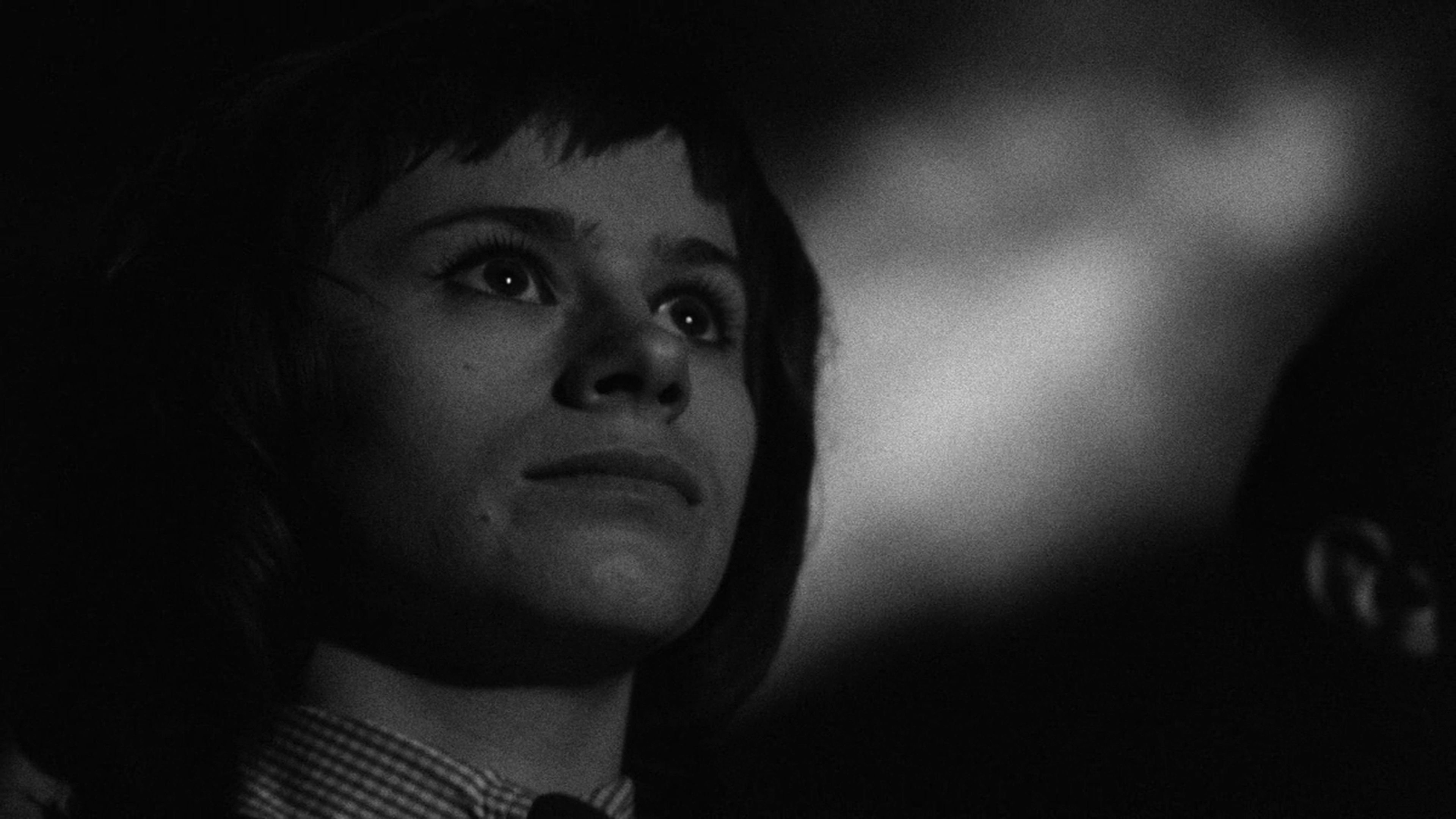 Girl with Green Eyes Background