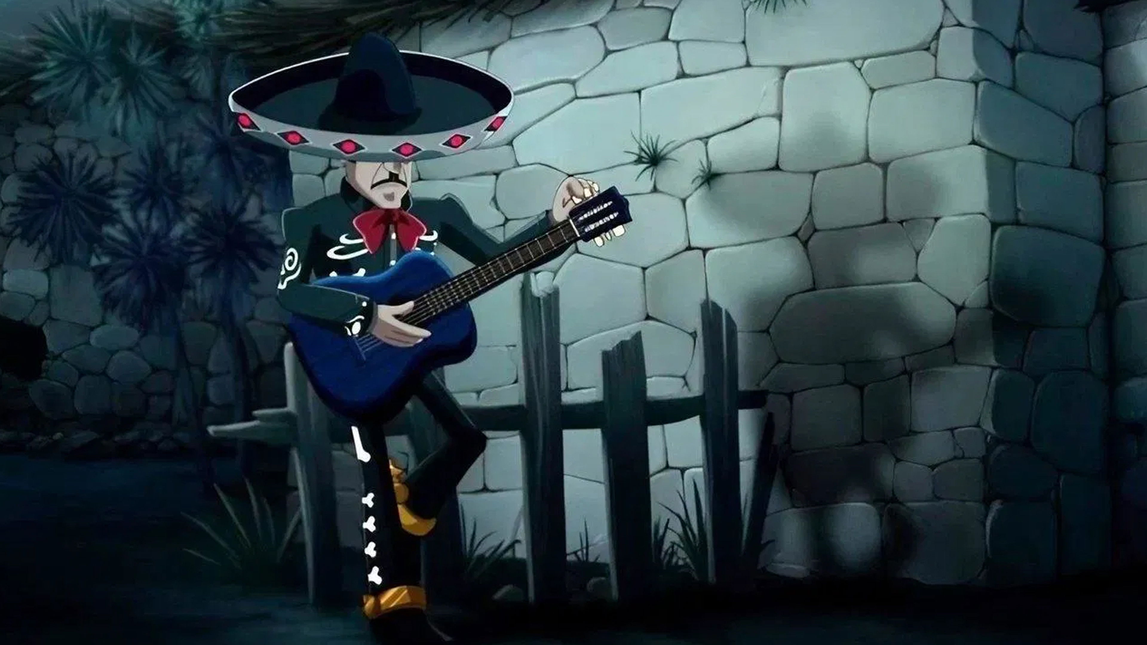 La leyenda del Charro Negro Background