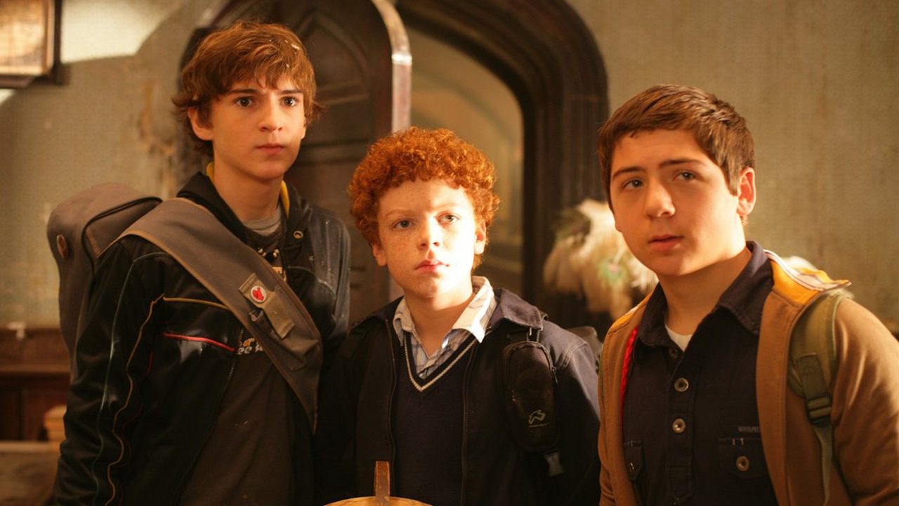 The Three Investigators in The Secret of Terror Castle Background