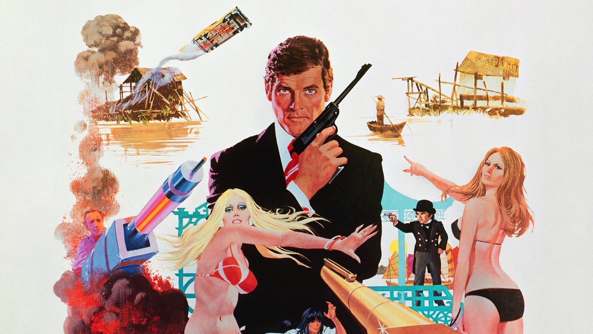 The Man with the Golden Gun Background