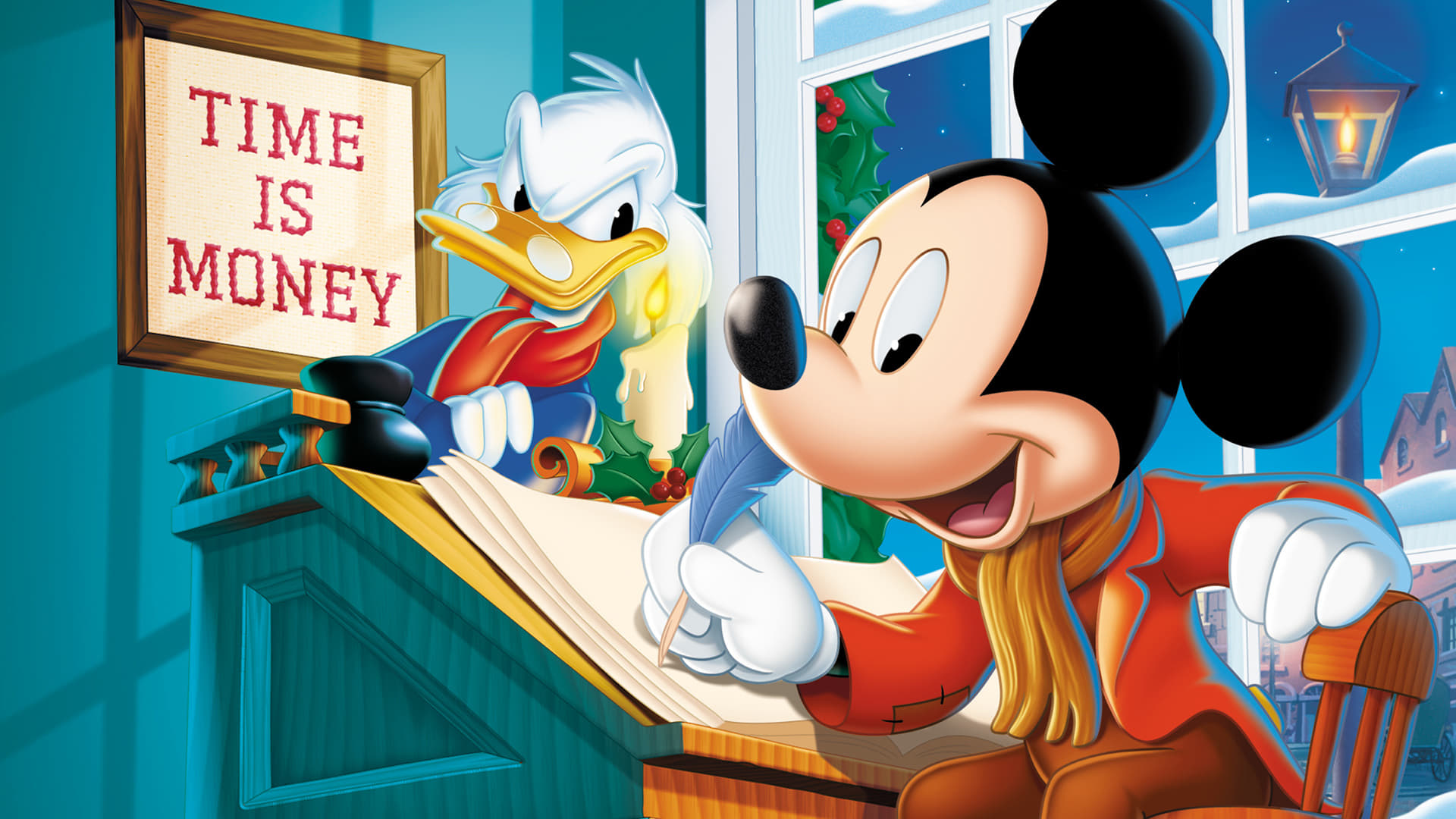 Mickey's Christmas Carol Background