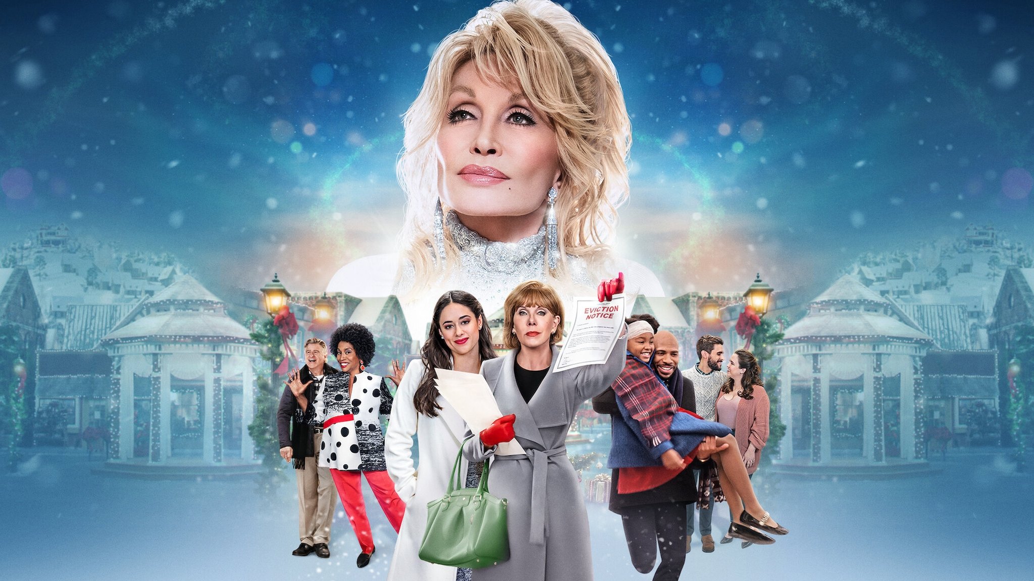 Dolly Parton's Christmas on the Square Background