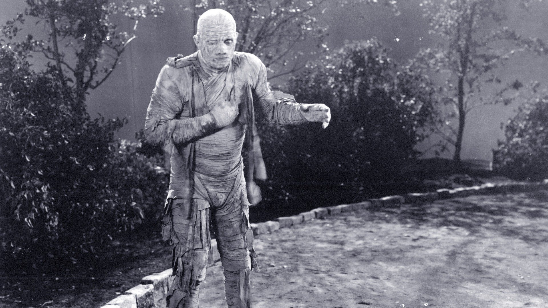 The Mummy's Ghost Background