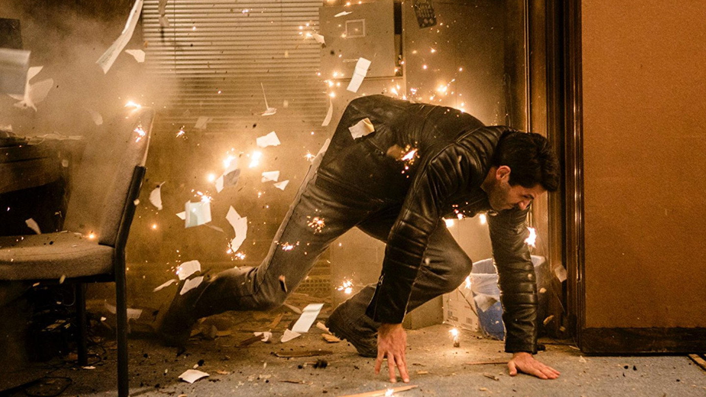 Accident Man Background
