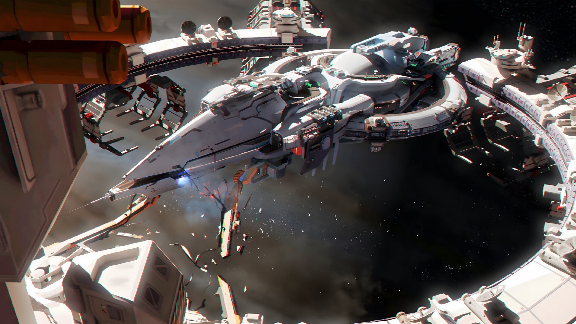 The Three-Body Problem in Minecraft Background