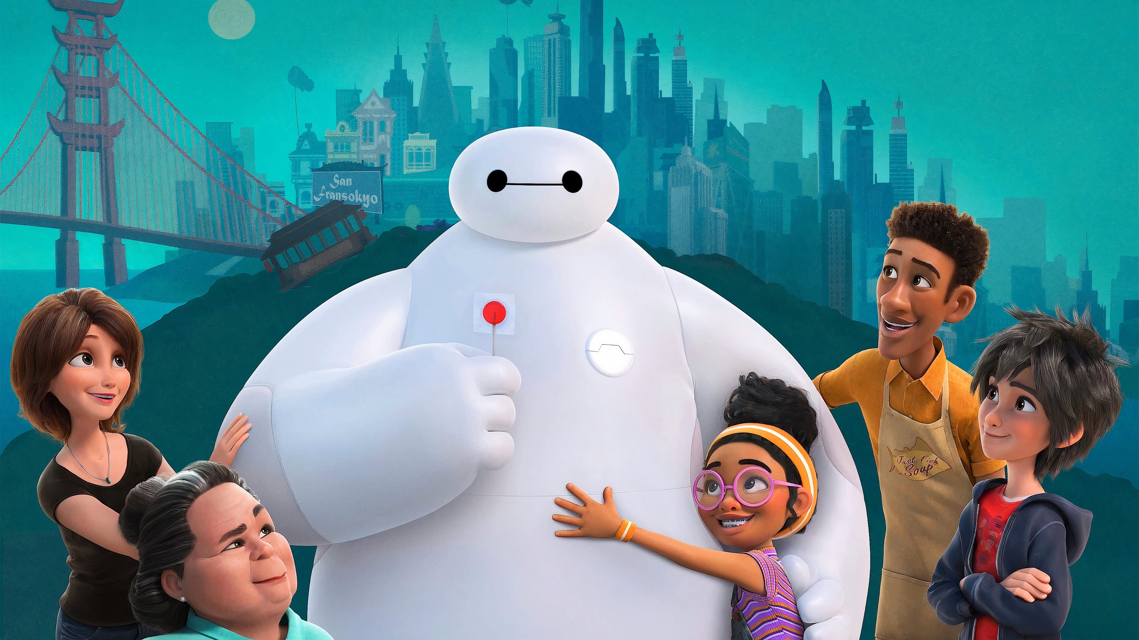 Baymax! Background