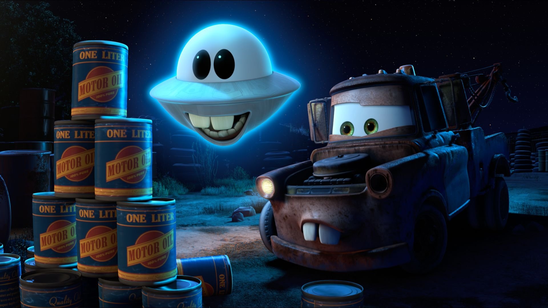 Unidentified Flying Mater Background