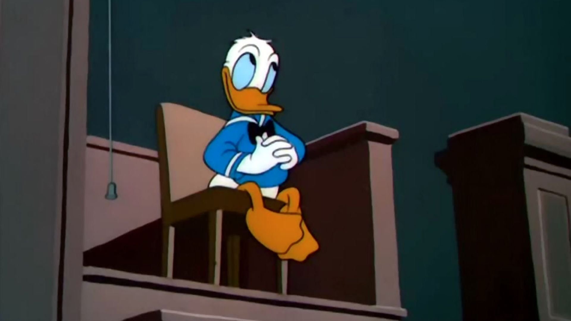 The Trial of Donald Duck Background