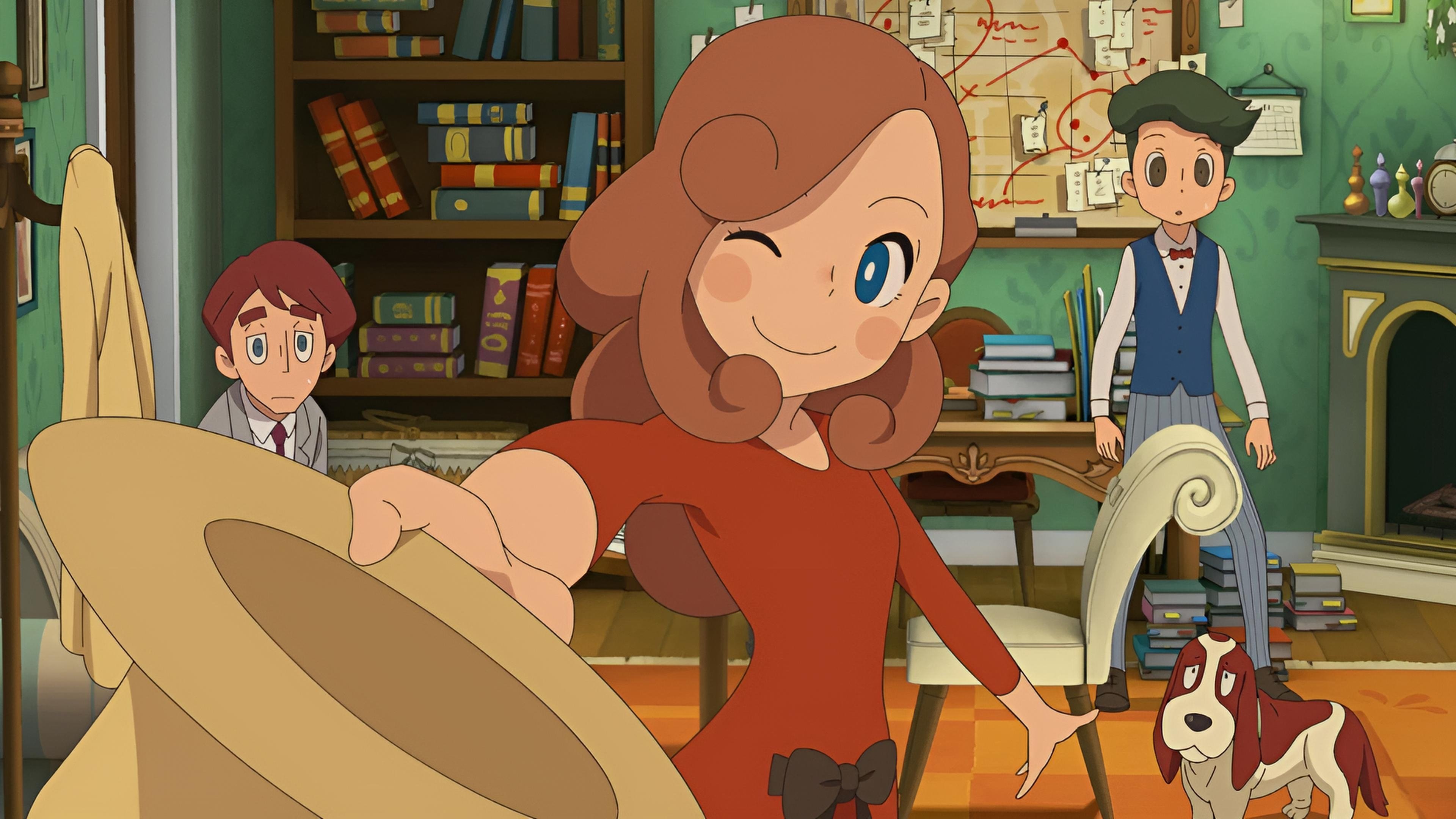 Layton Mystery Detective Agency: Kat's Mystery‑Solving Files Background