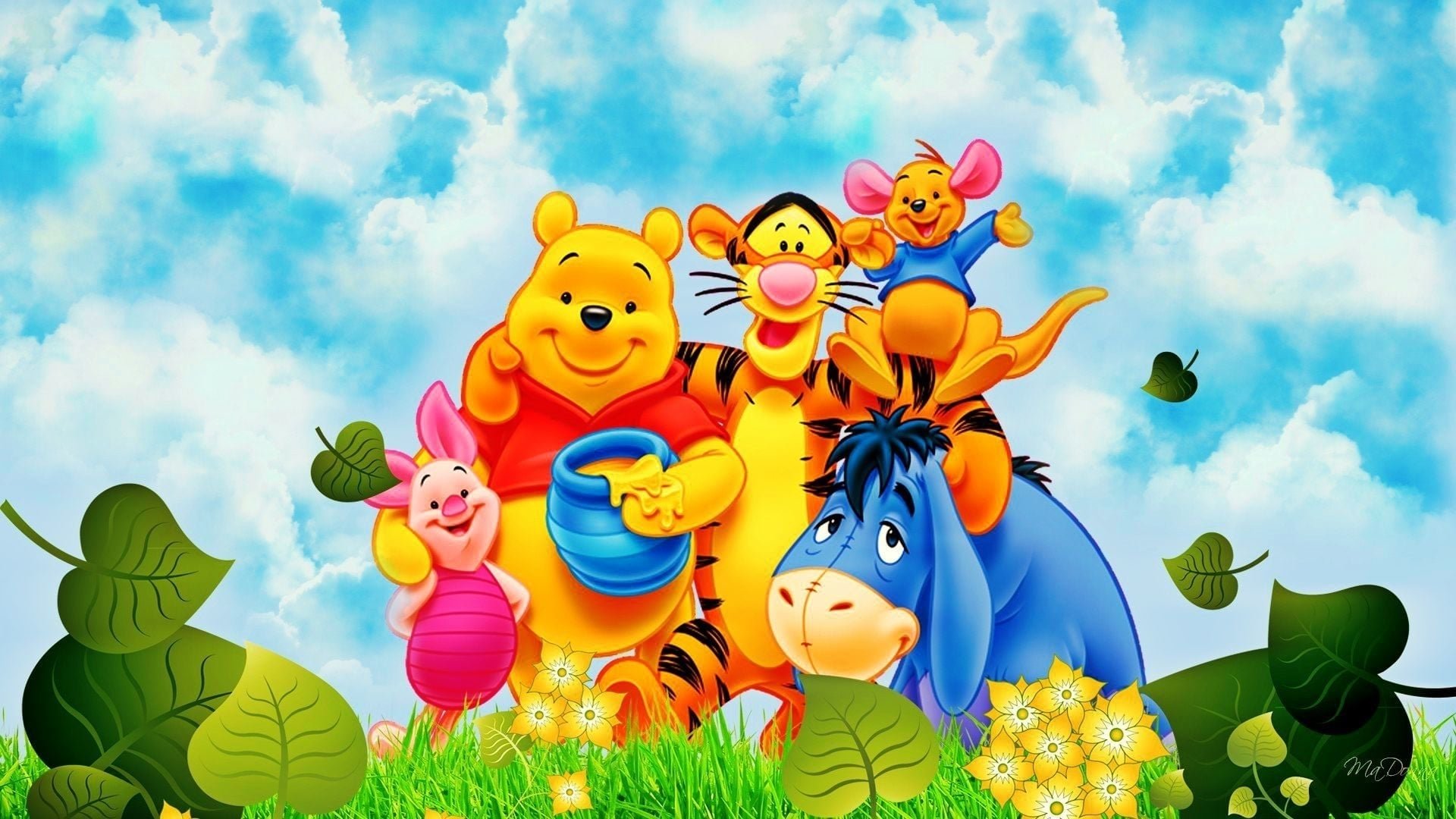 The Magical World of Winnie the Pooh: Share Your World Background