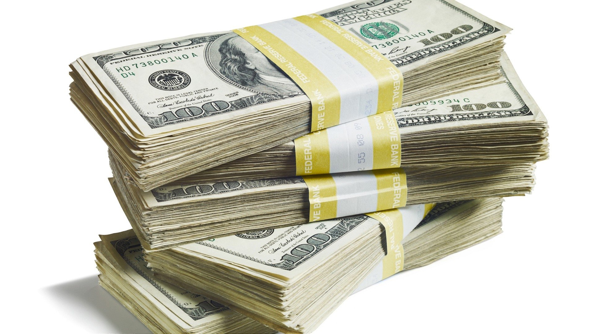 20,000 Dollars on 7 Background