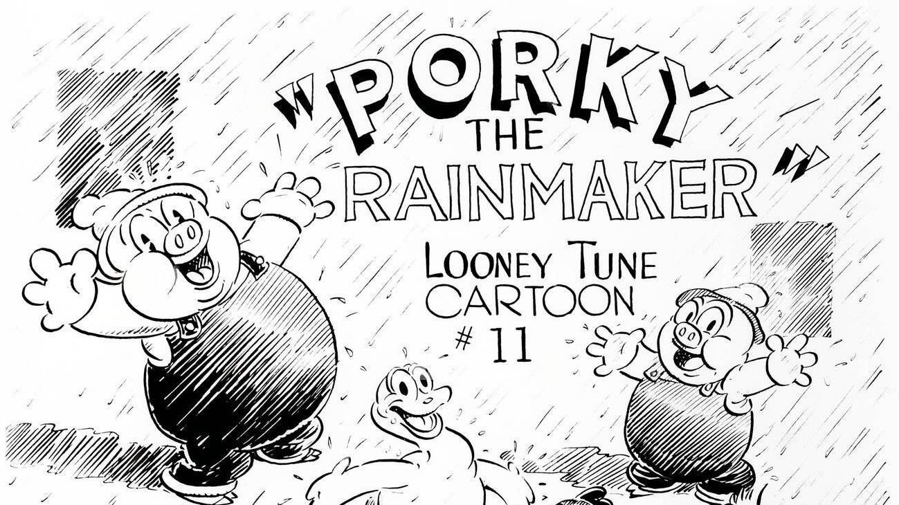 Porky the Rain-Maker Background