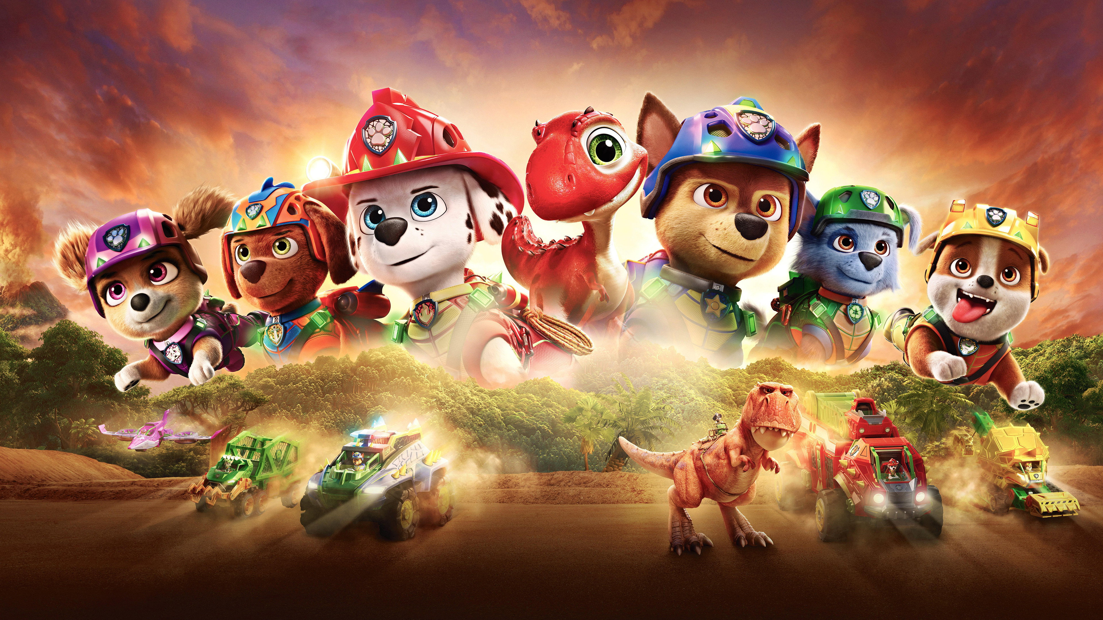 PAW Patrol: The Dino Movie Background
