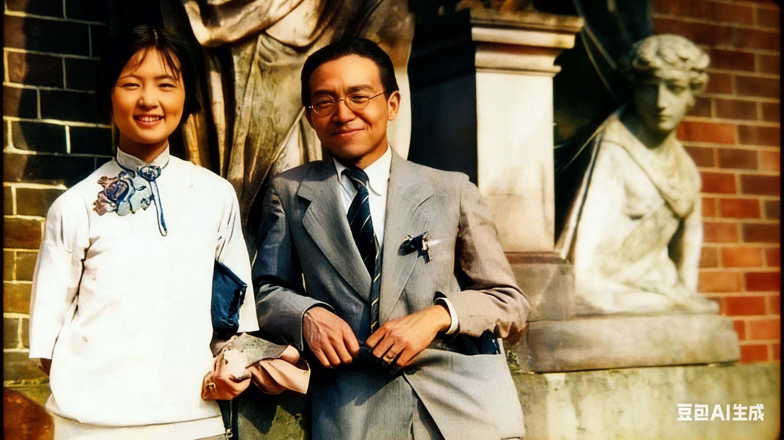 梁思成和林徽因 Background