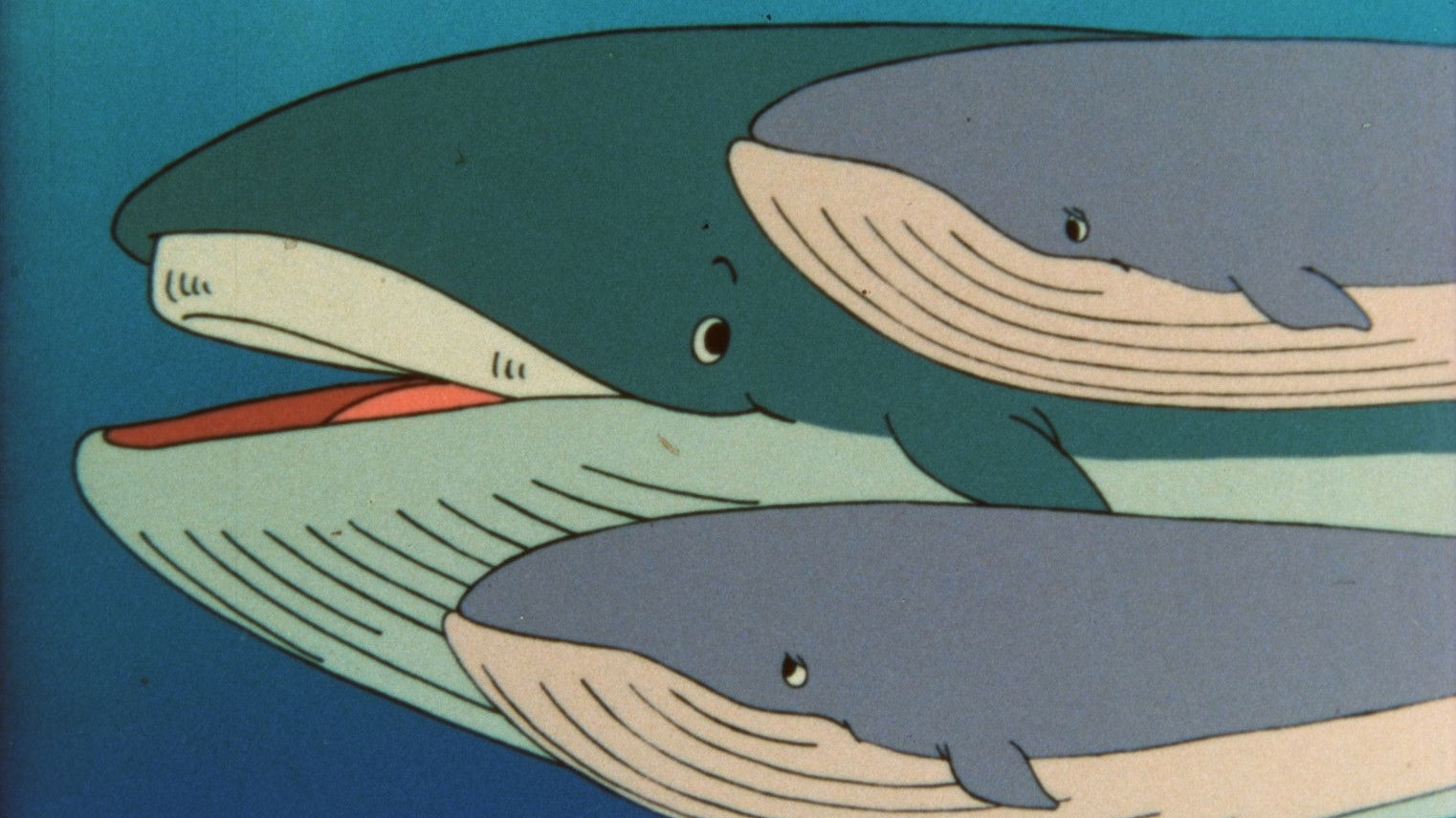 The Story of a Whale Who Fell in Love with a Submarine Background