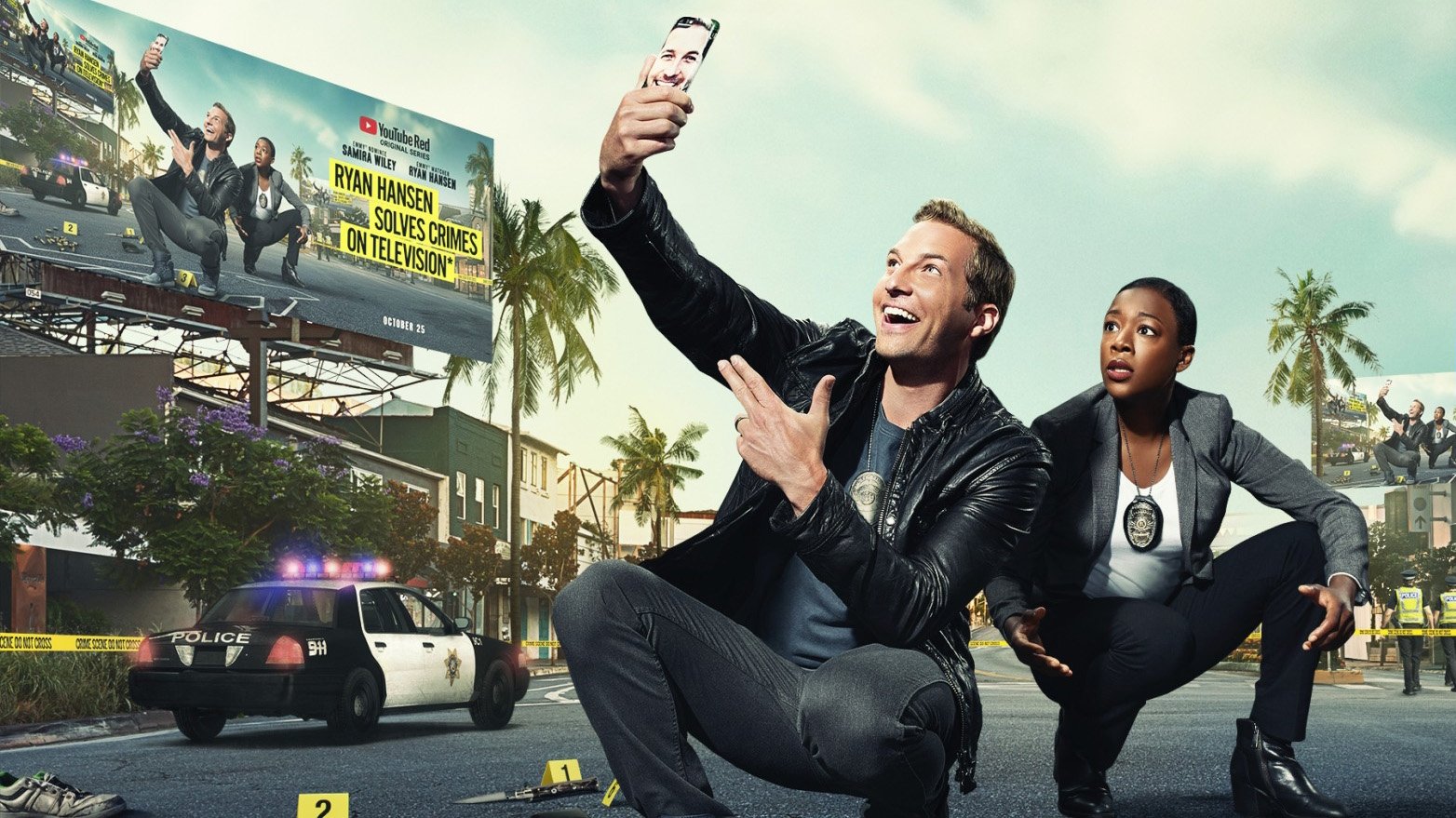 Ryan Hansen Solves Crimes on Television Background