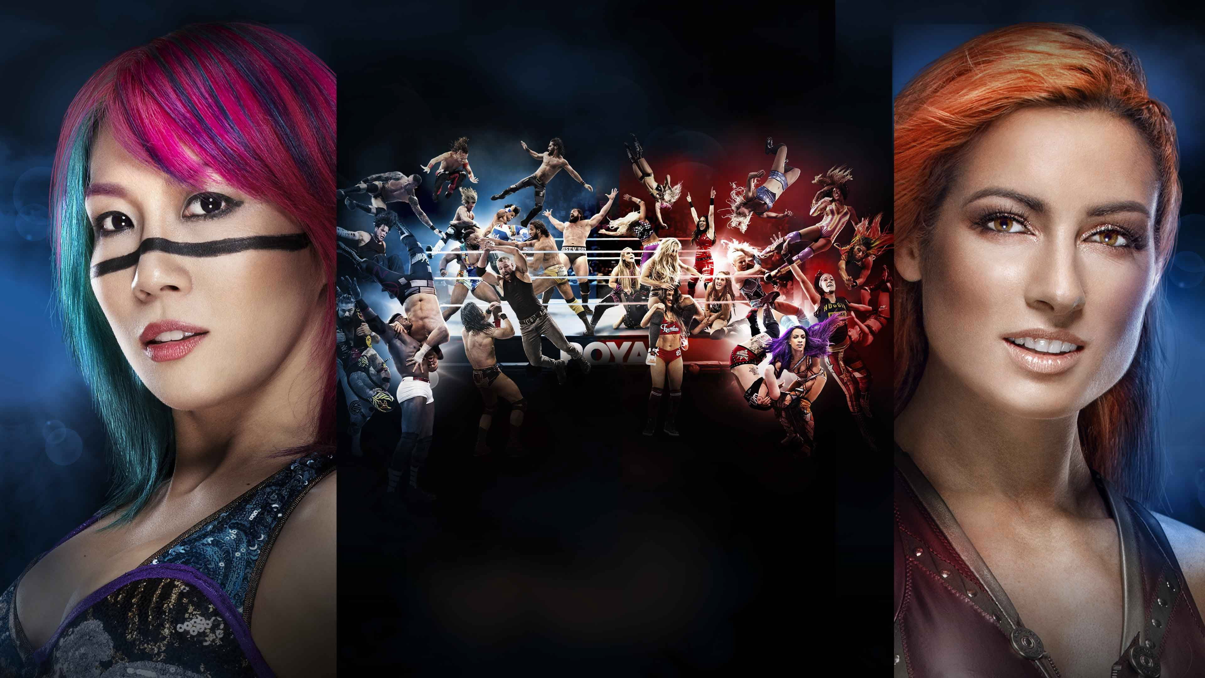 WWE Royal Rumble 2019 Background