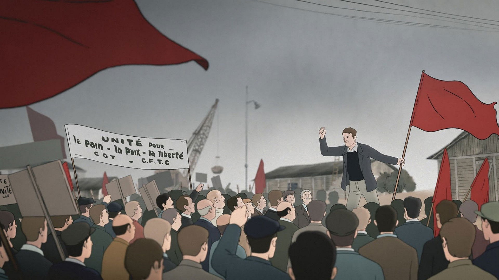 A Man is Dead Background