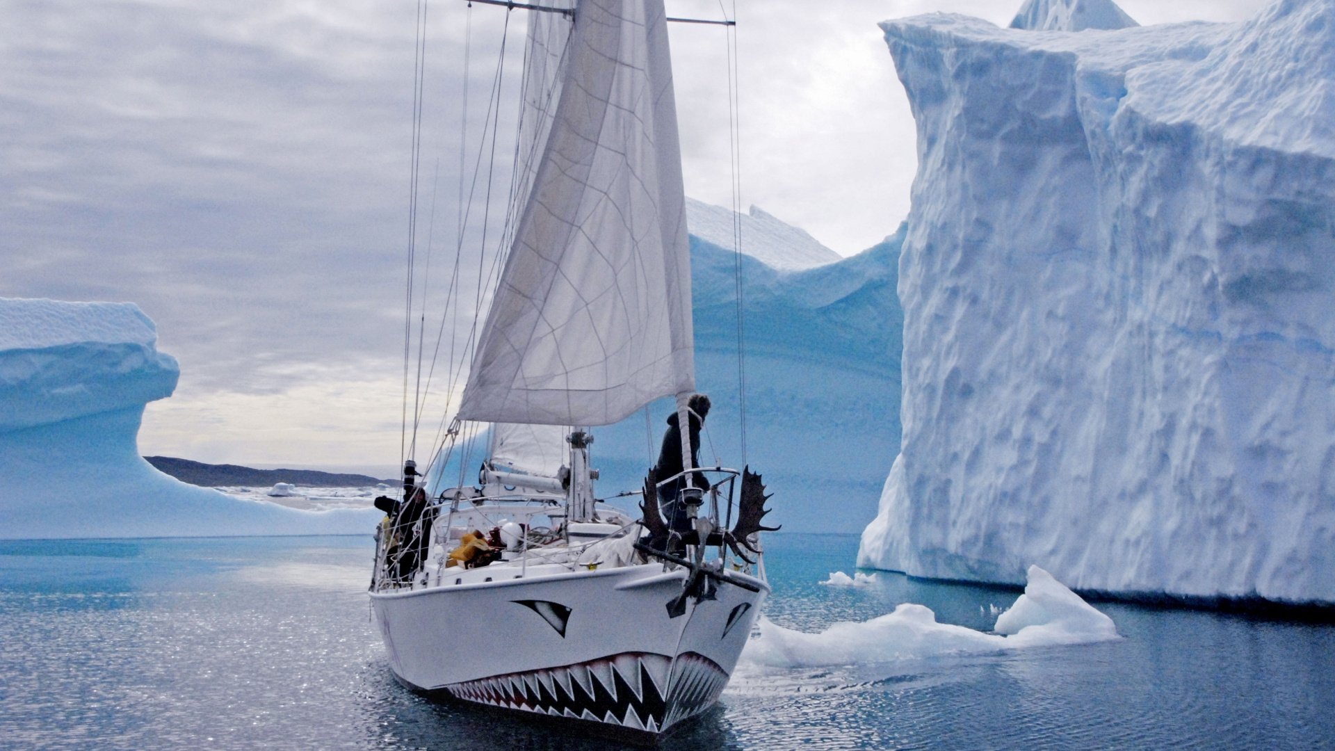 Berserk mot Sydpolen Background