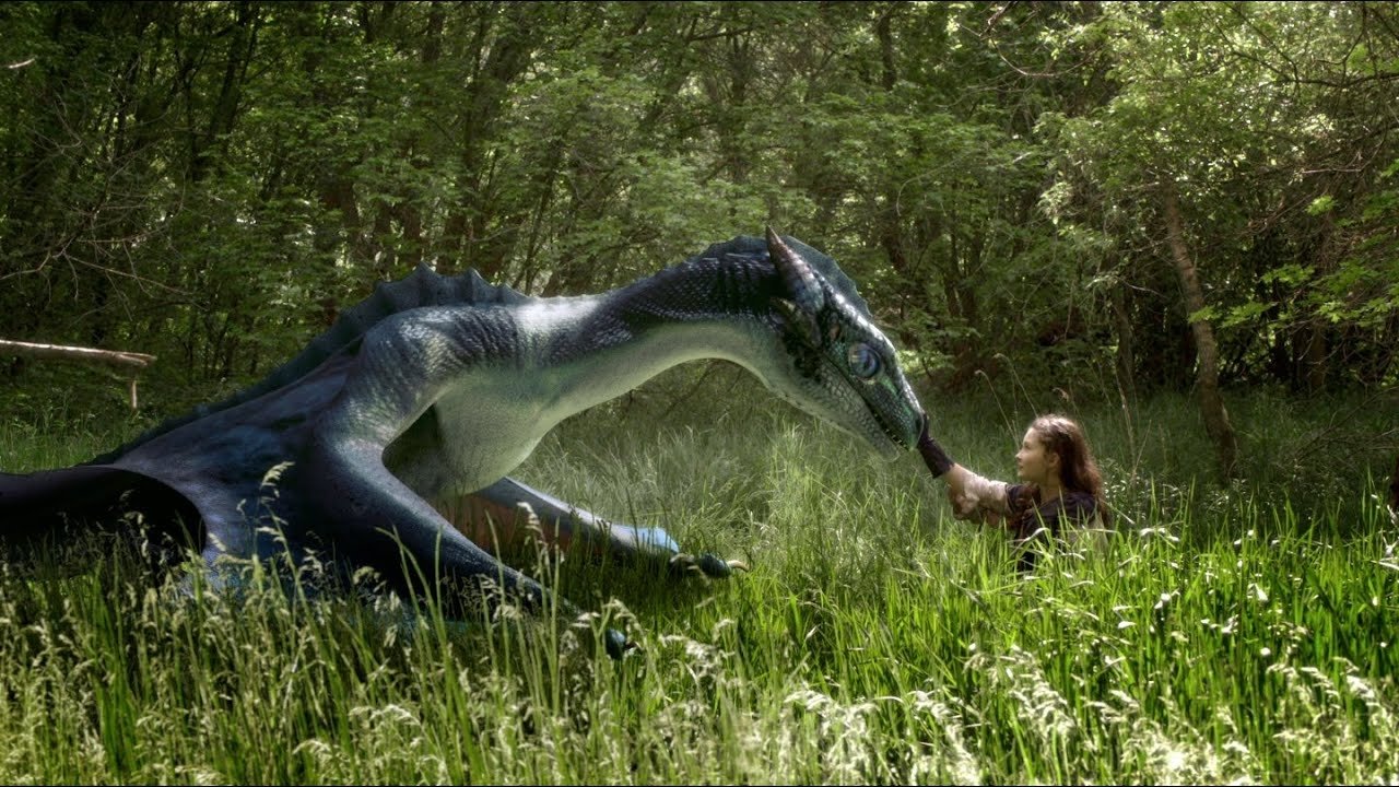 The Christmas Dragon Background