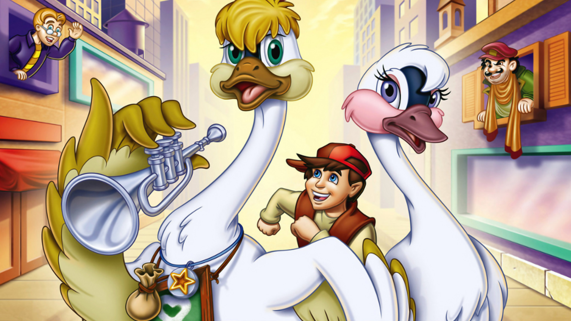 The Trumpet of the Swan Background