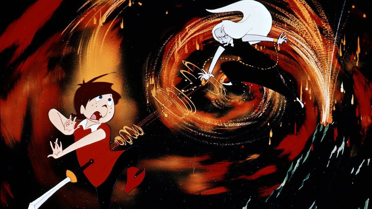 Young Jack and the Witch Background