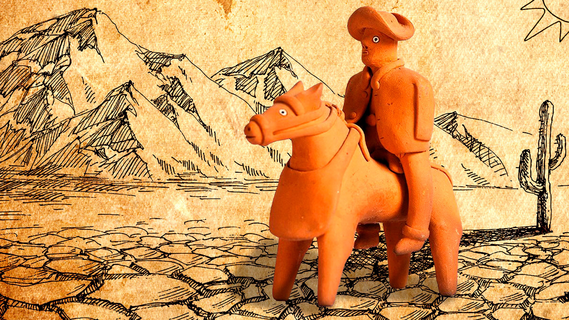 Mestre Vitalino E Nós No Barro Background