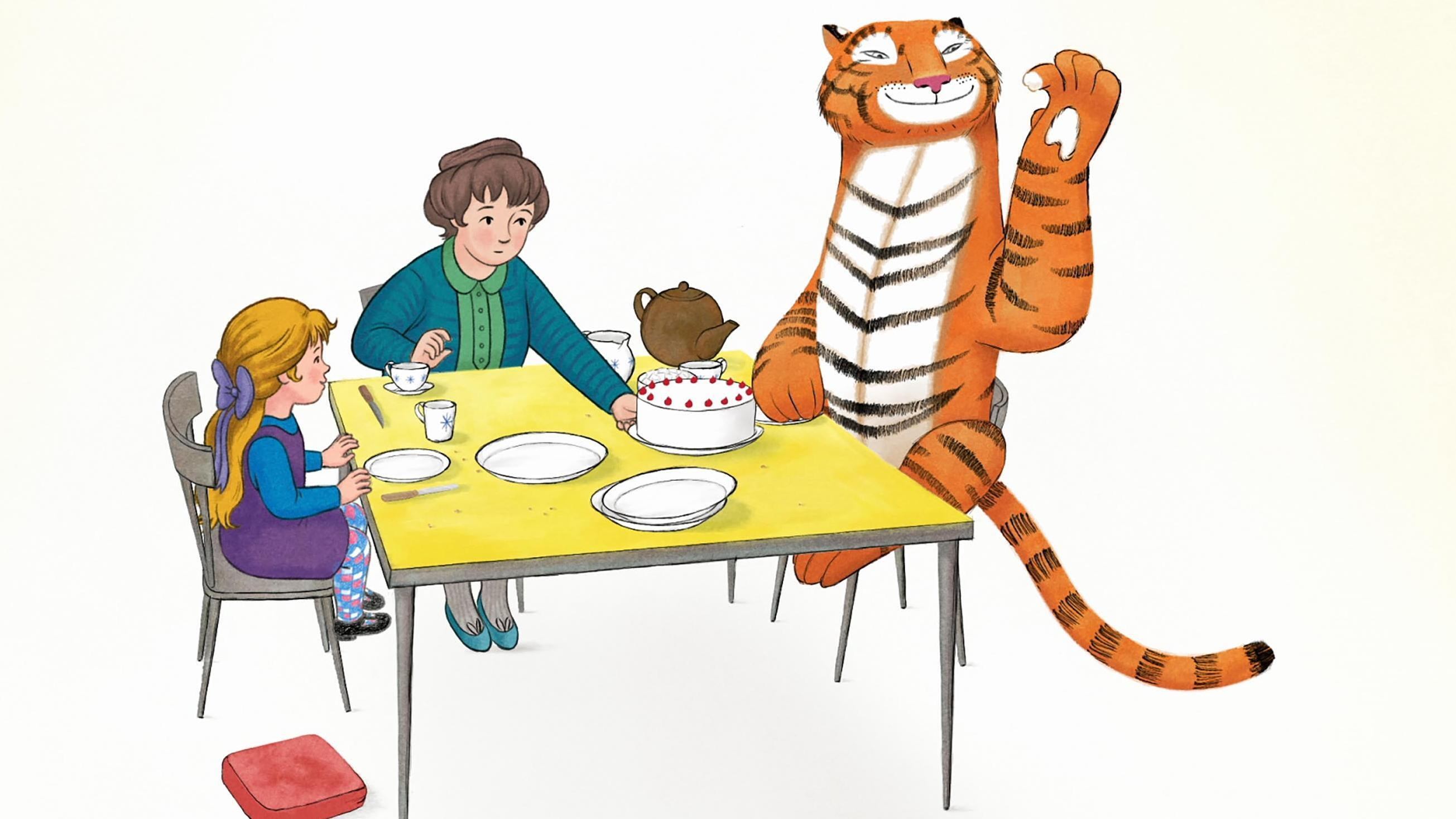 The Tiger Who Came to Tea Background