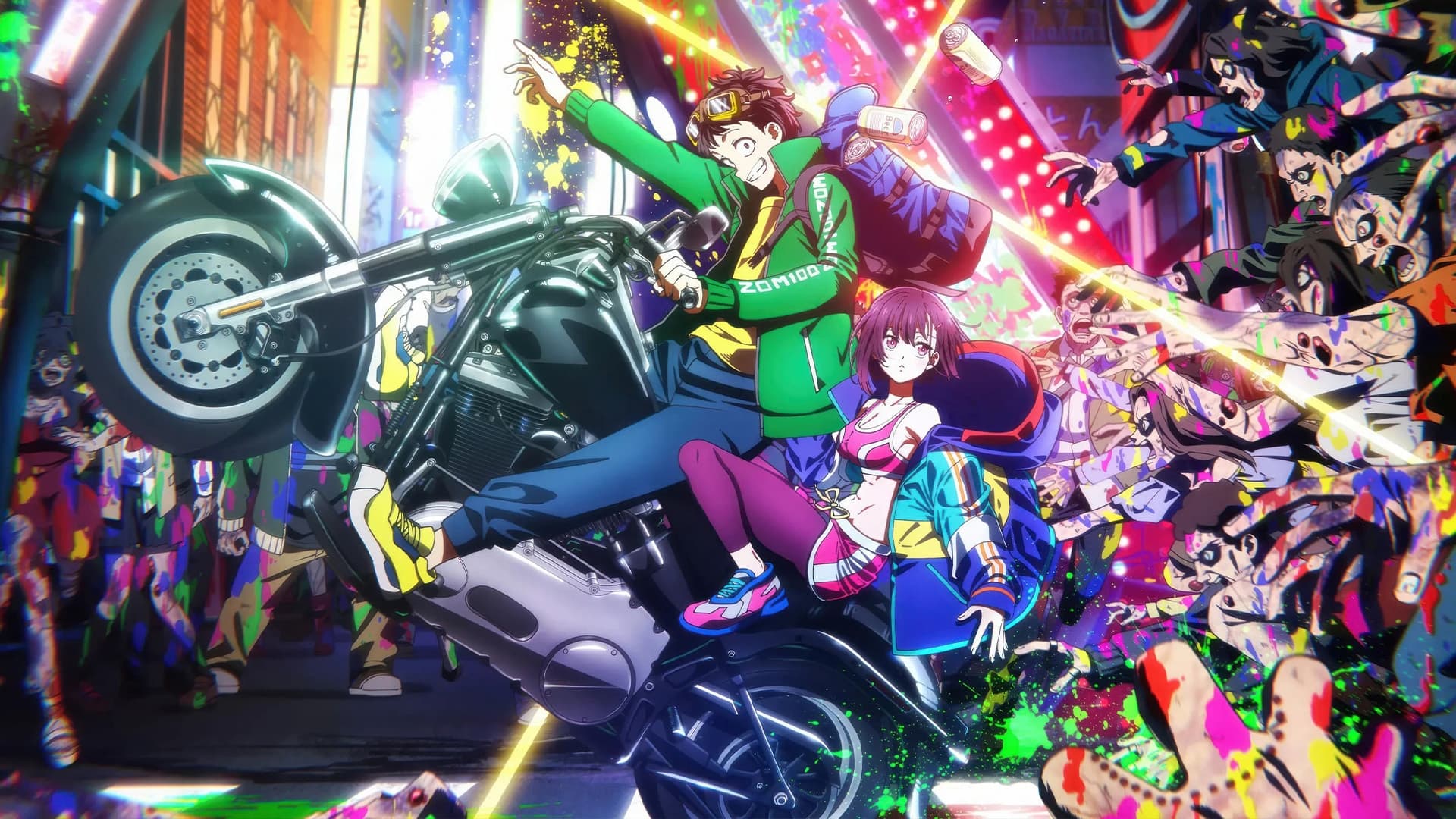 Zom 100: Bucket List of the Dead Background