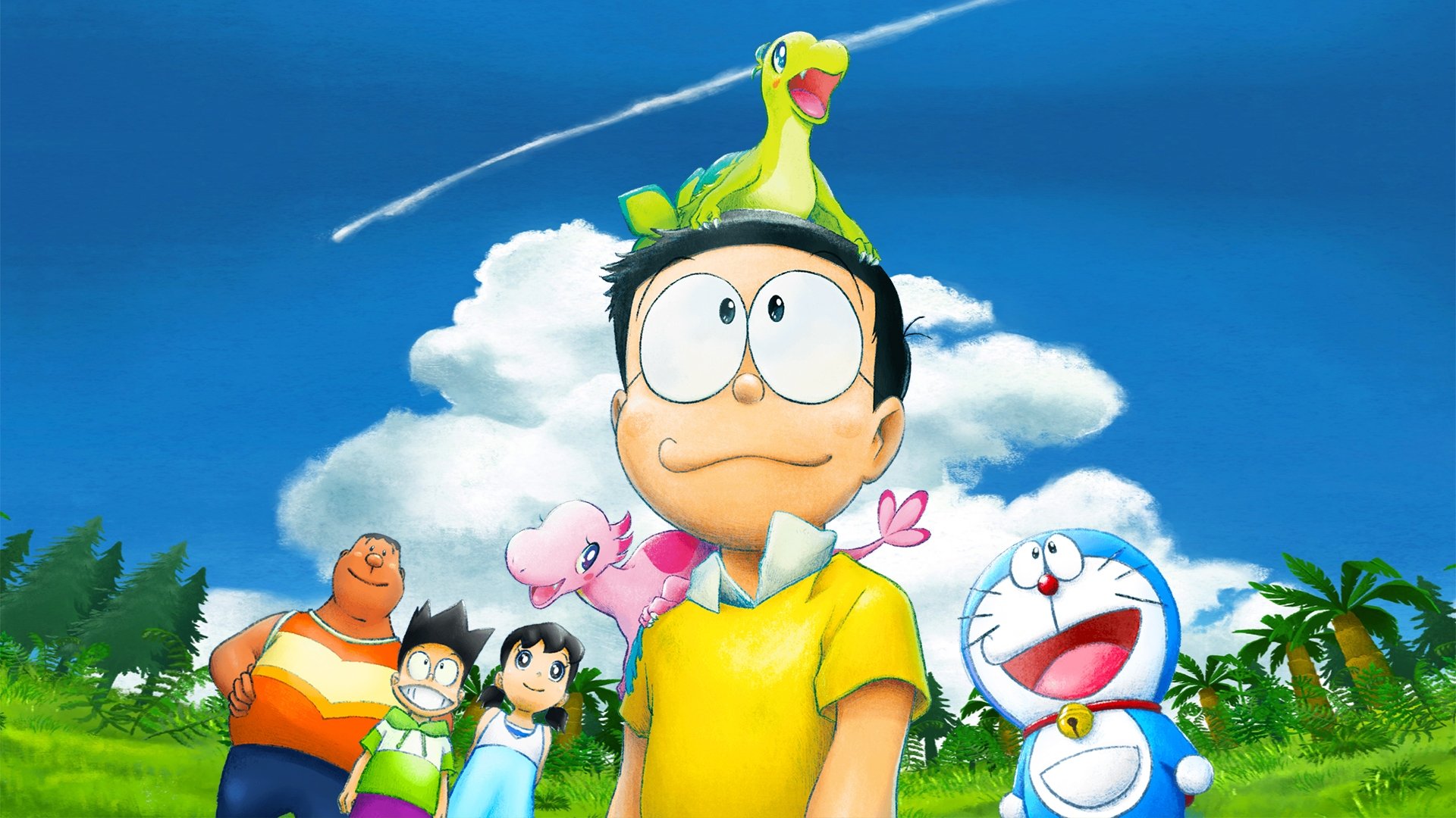 Doraemon: Nobita's New Dinosaur Background