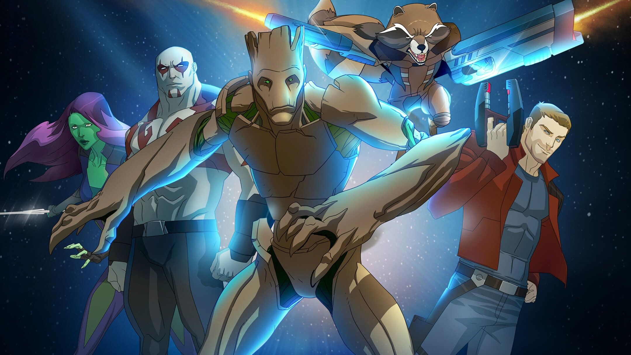 Marvel's Guardians of the Galaxy Background