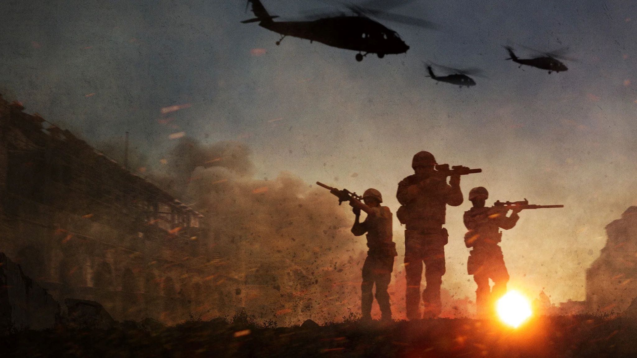 Surviving Black Hawk Down Background