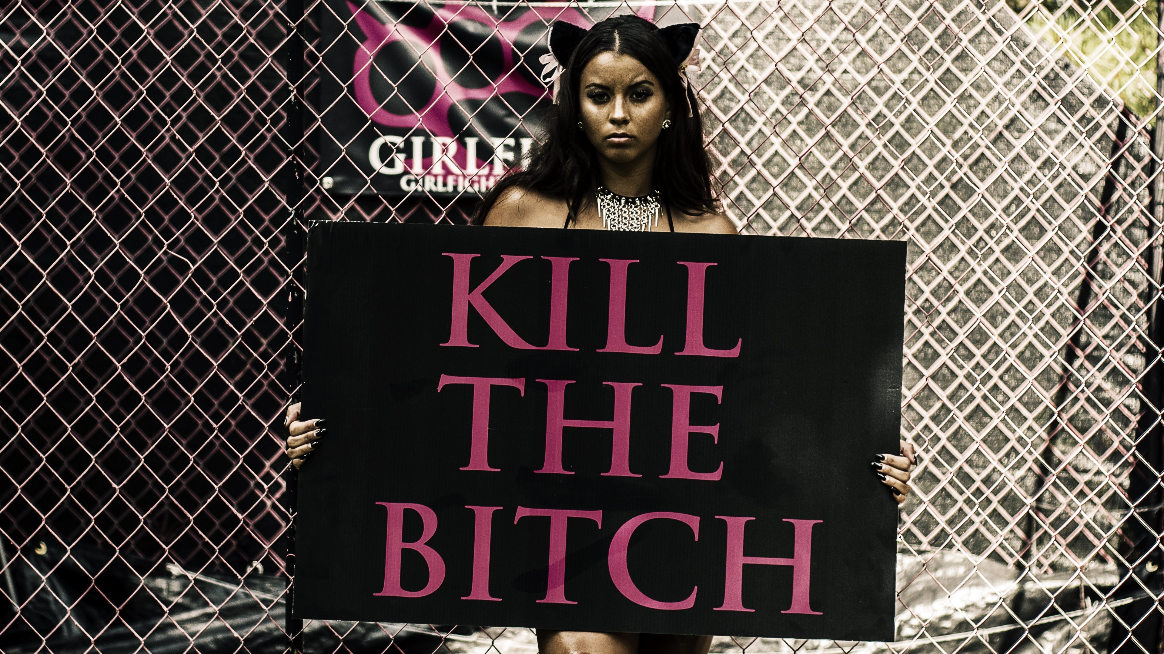 Girl Blood Sport Background