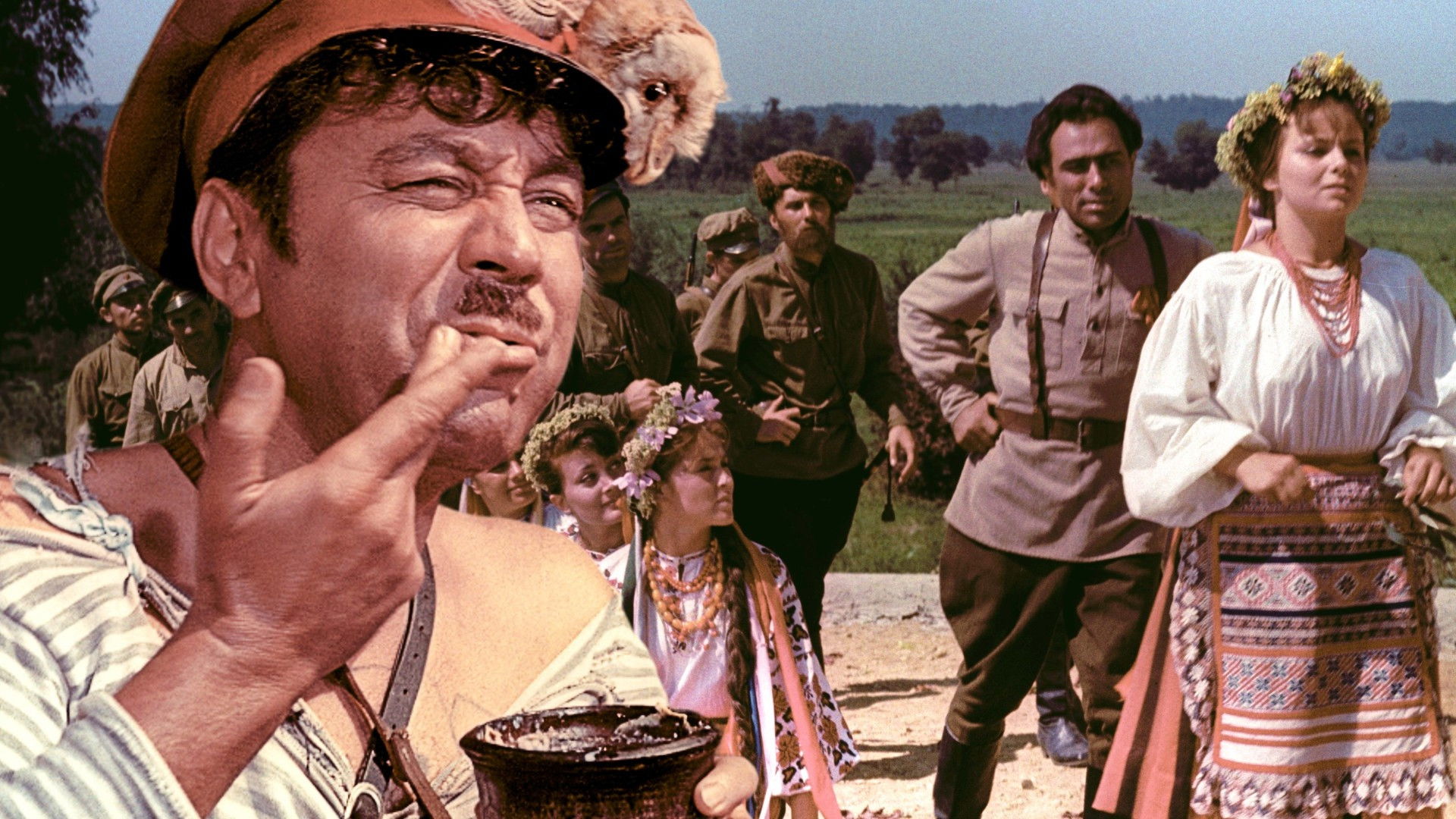 Wedding in Malinovka Background