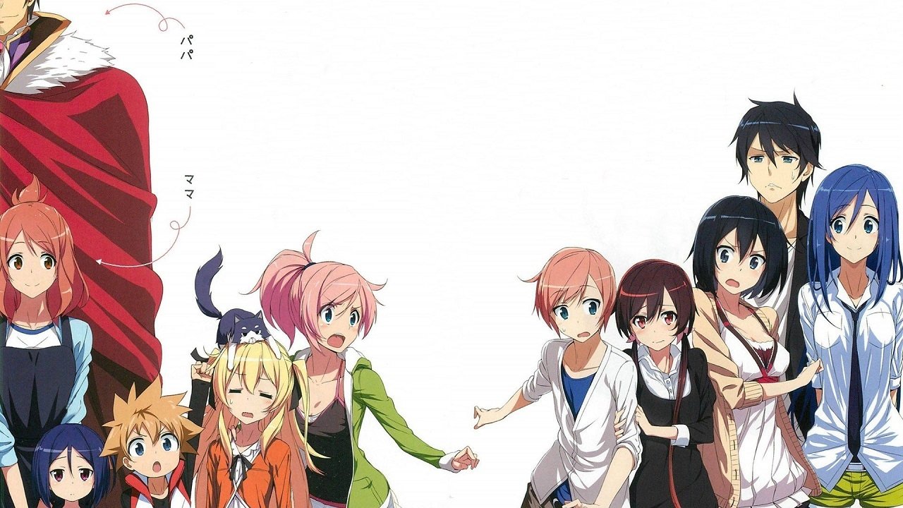 Castle Town Dandelion Background