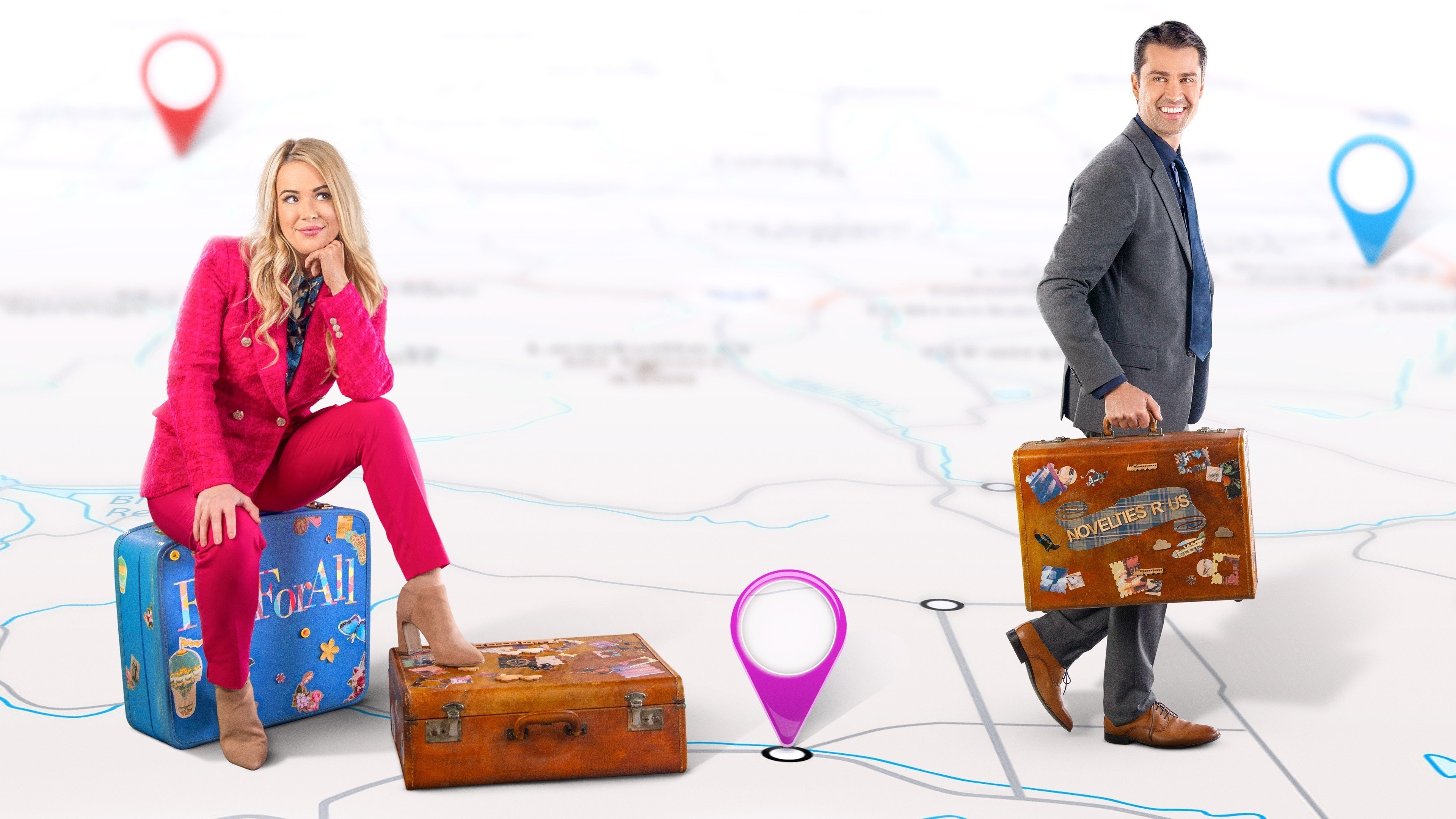 Road Trip Romance Background