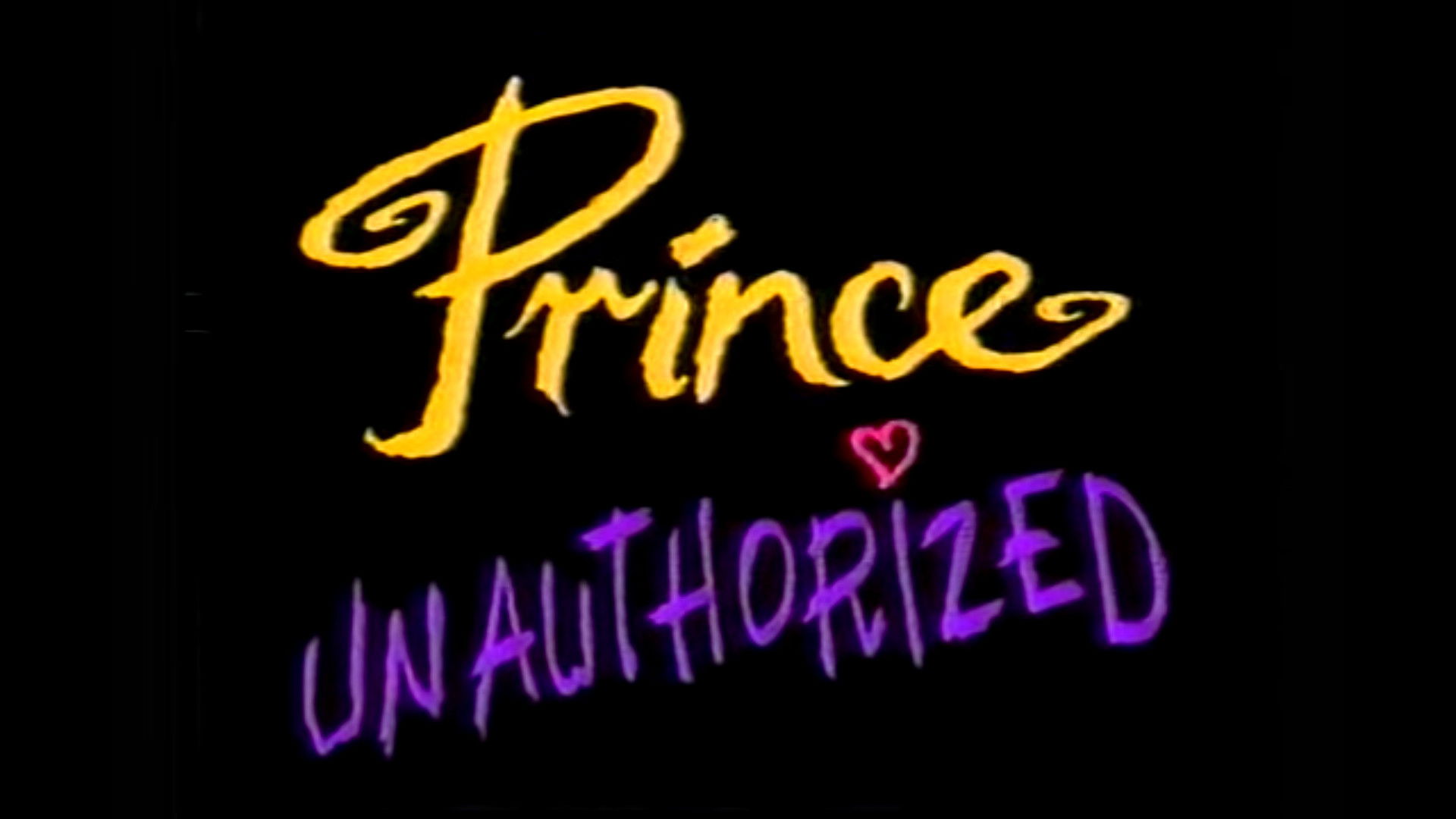 Prince: Unauthorized Background