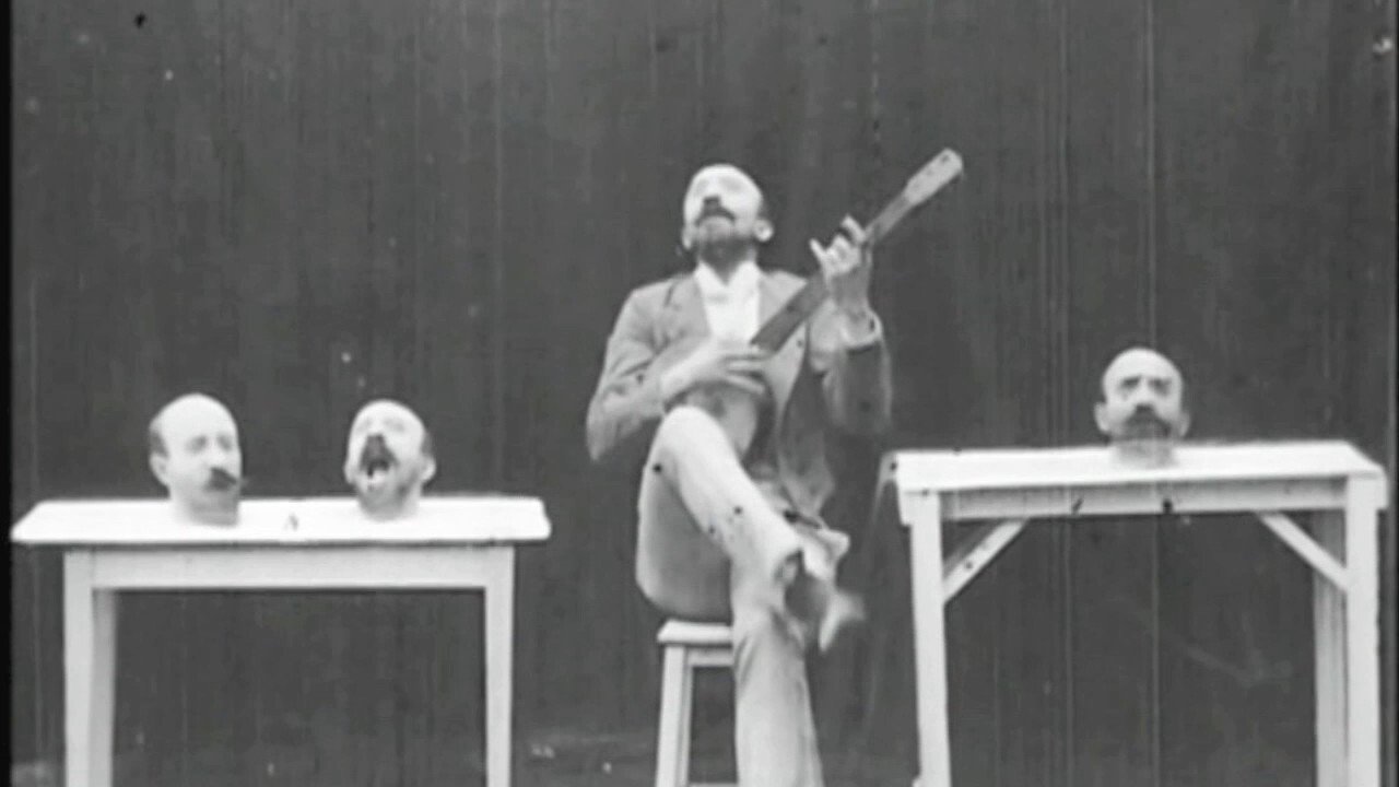 The Four Troublesome Heads Background