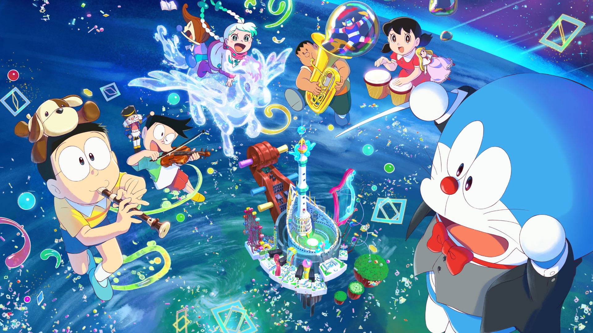 Doraemon the Movie: Nobita's Earth Symphony Background